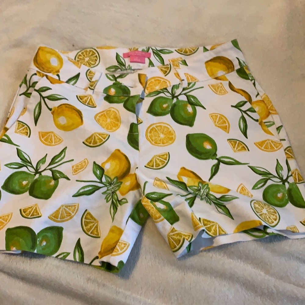 Lemon summer shorts